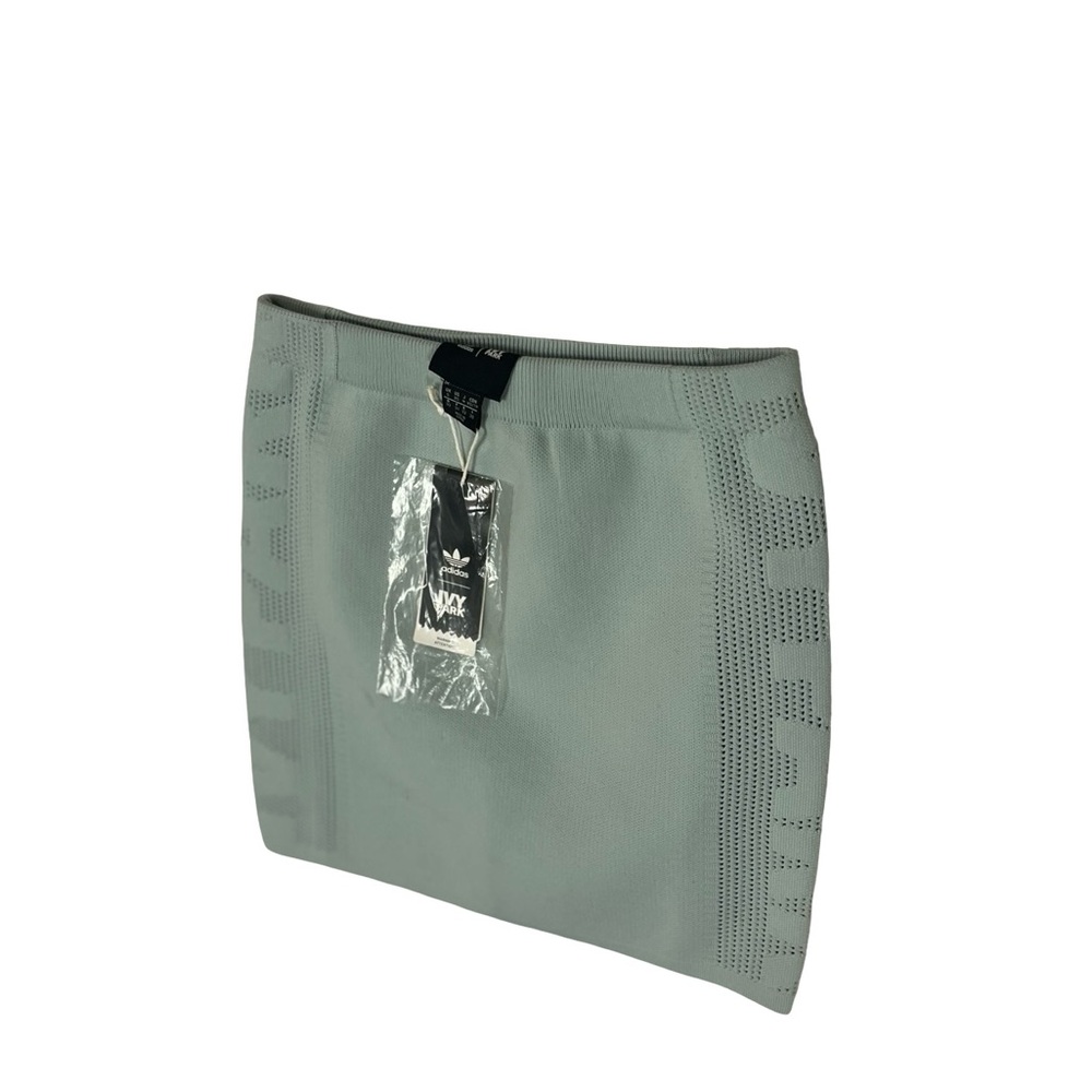 NWT ADIDAS ORIGINALS Adidas X Ivy Park Knit Skirt Mint Green Sz XS Stretch Party